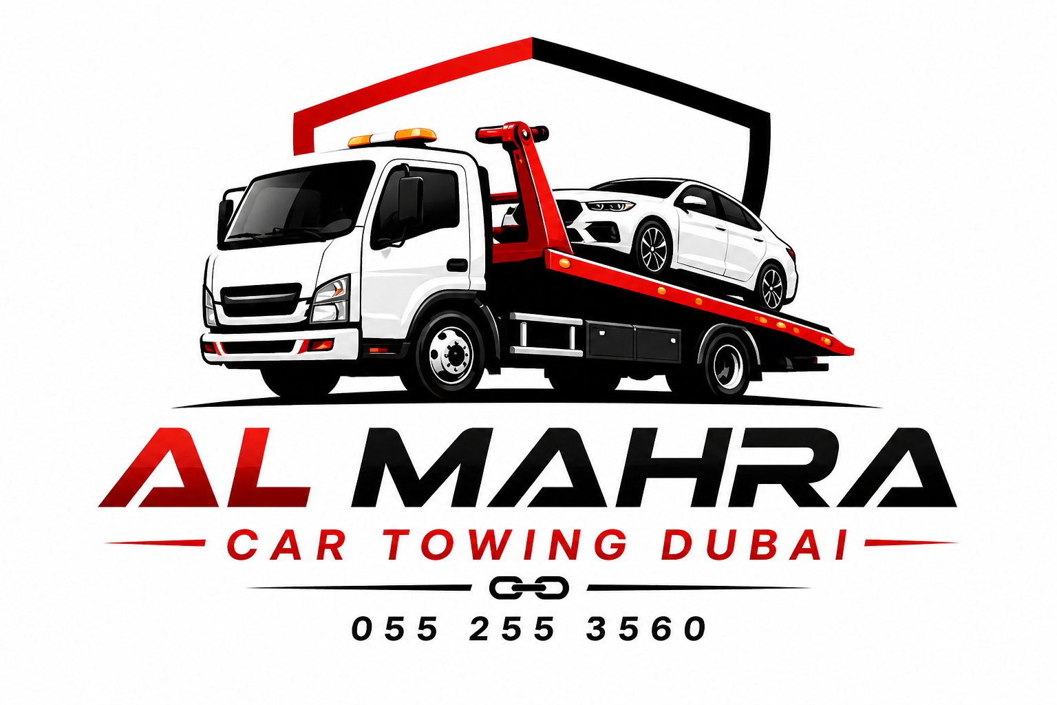 car towing services in dubai al mahra logo